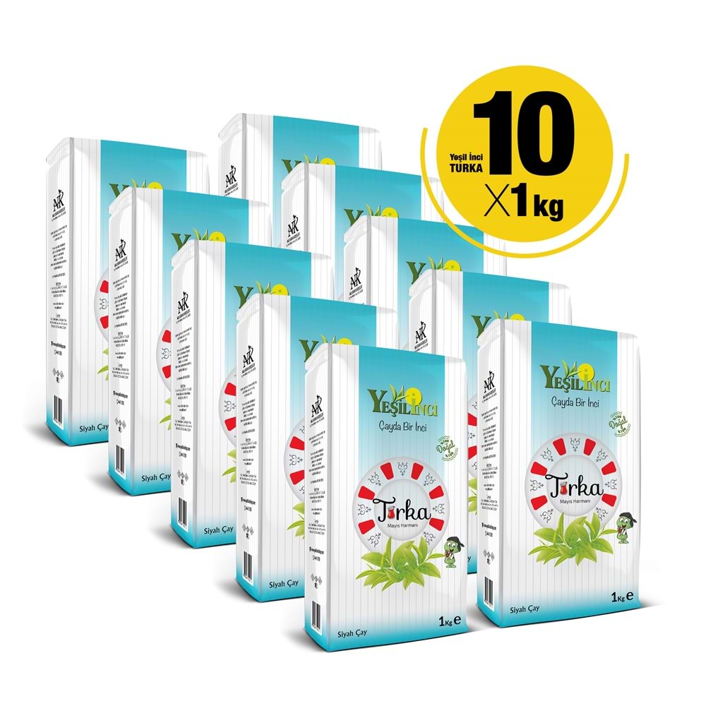 Yeşilinci Turka 1 kg x 10 Adet